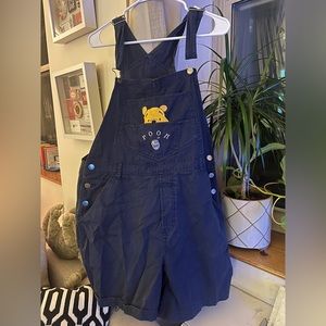 Vintage Winnie the Pooh Adult Overalls! Original Disney Item